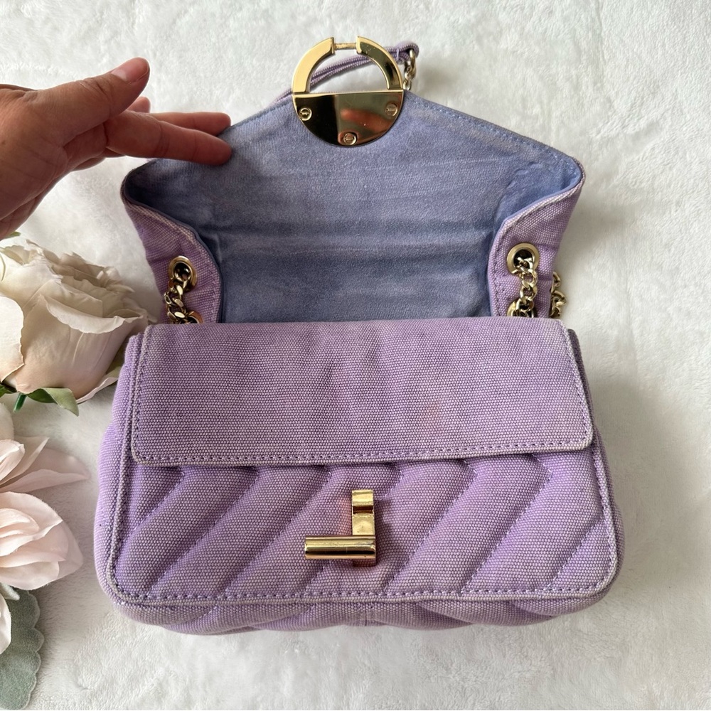 Sandro Purple Yza Crossbody Bag - Picture 7 of 17